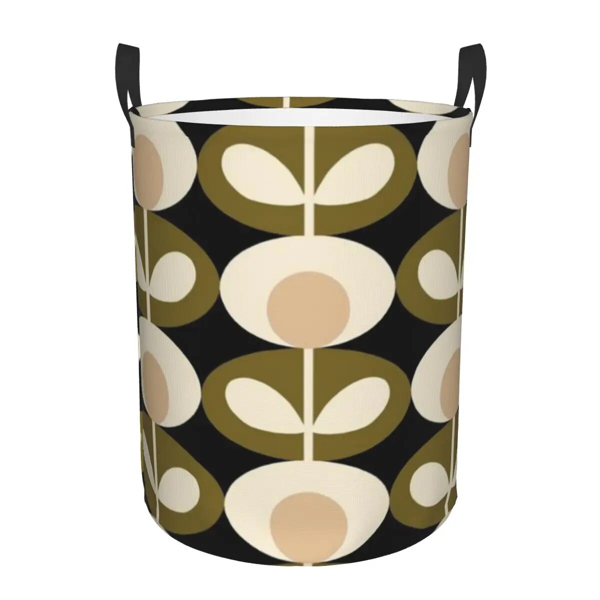 Orla Kiely Floral Laundry Hamper Large Storage Basket Abstract
