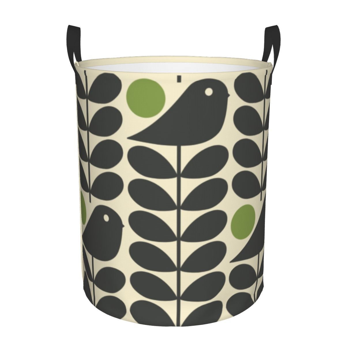 Orla Kiely Flowers Laundry Hamper Large Clothes Storage Basket Mid