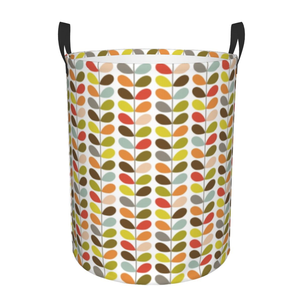 Orla Kiely Multi Stem Laundry Basket Collapsible Large Clothes Storage