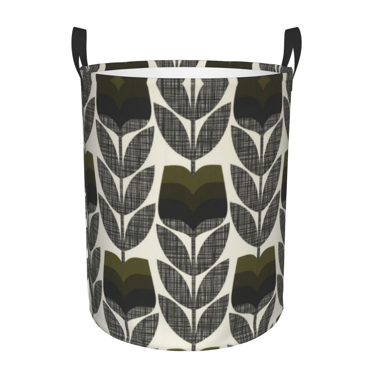 Orla Kiely Multi Stem Laundry Basket Collapsible Large Clothing Storage