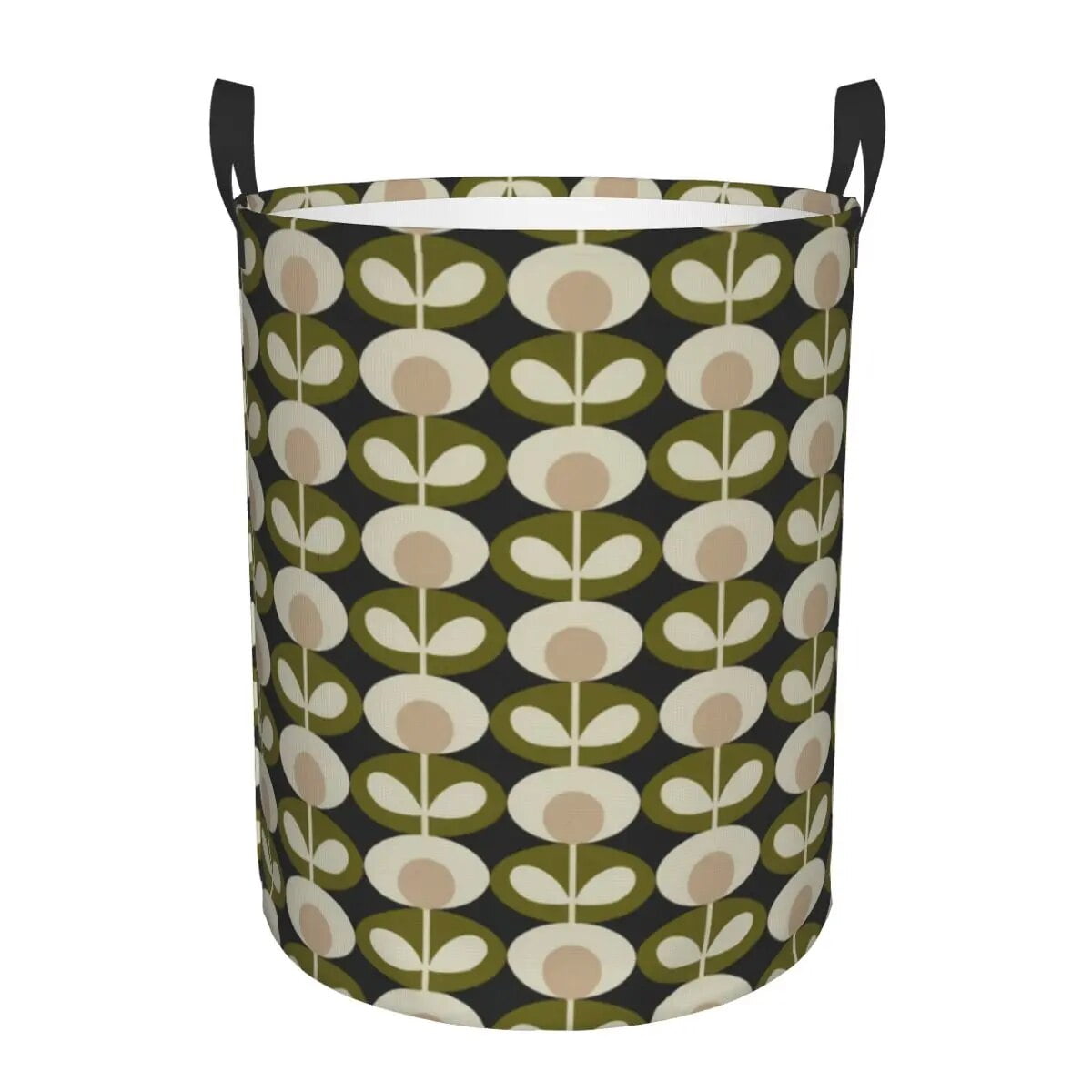 Orla Kiely Multi Stem Laundry Basket Foldable Large Capacity Clothing