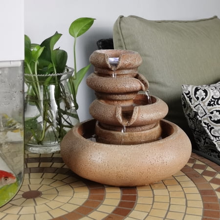 Orla Three-Tier Indoor Fountain