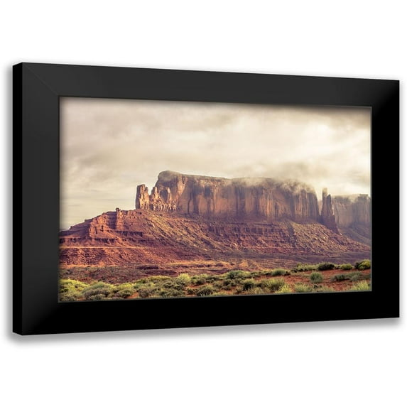 Orlando 24x17 Black Modern Framed Museum Art Print Titled - Distant Memory