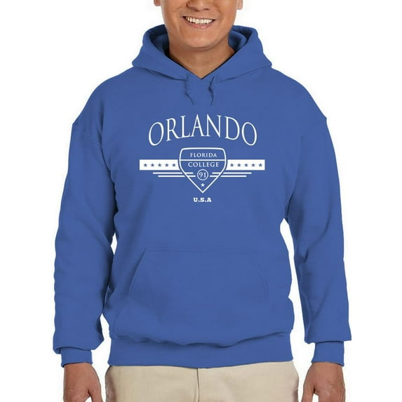 Orlando 91 Sports Style Hoodie Men -Image by Shutterstock, Male Medium