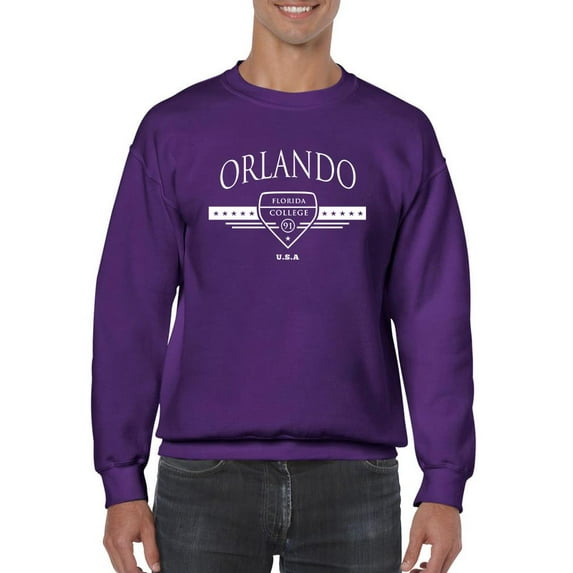 Orlando 91 Sports Style Sweatshirt Men -Image by Shutterstock, Male 3X-Large