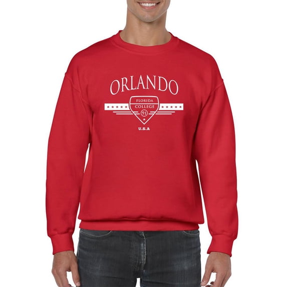 Orlando 91 Sports Style Sweatshirt Men -Image by Shutterstock, Male Small