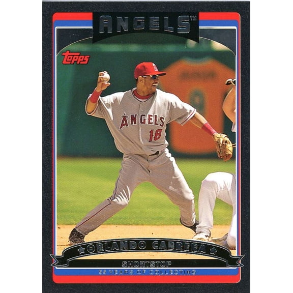 Orlando Cabrera Card 2006 Topps Black #332