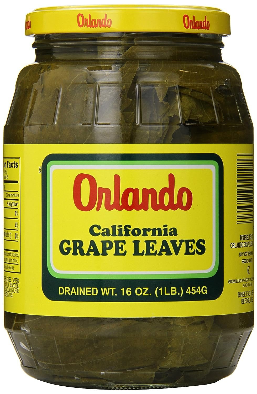 Orlando California Grape Leaves, Quart