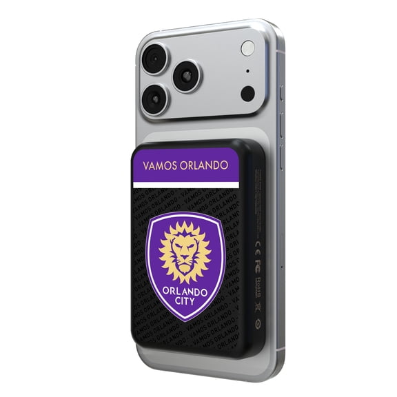 Orlando City SC 5000mAh Wireless Mag Power Bank