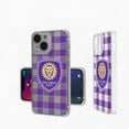 thumbnail image 1 of Orlando City SC iPhone Plaid Design Clear Case, 1 of 7