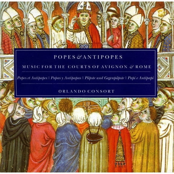 Orlando Consort - Music For The Courts of Avignon & Rome - Popes & Antipopes (CD) Very Good (VG)