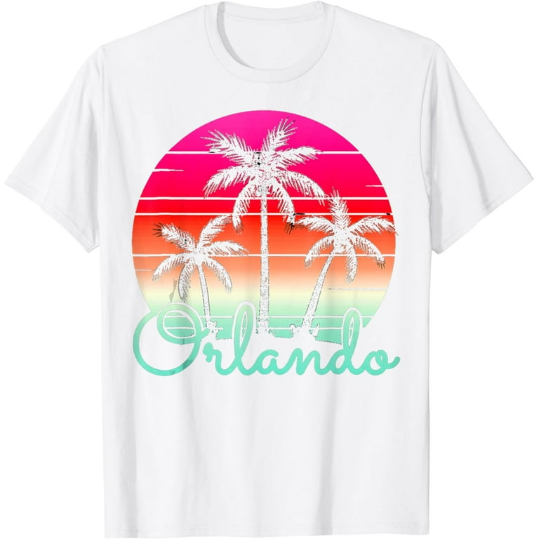 Orlando Florida Vacation Palm Beach Vintage Design T-Shirt Orlando Florida Vacation Palm Beach Vintage Design T-Shirt