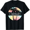 thumbnail image 1 of Orlando, Florida, FL - Souvenir Palm Trees T-Shirt T-Shirt, 1 of 3