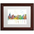 thumbnail image 1 of "Orlando Florida Skyline Mclr-1" Canvas Art by Marlene Watson, White Matte, Wood Frame, 1 of 4