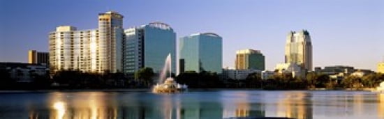 Orlando Florida USA Canvas Art - Panoramic Images (36 x 12)