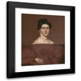 thumbnail image 1 of Orlando Hand Bears 20x24 Black Modern Framed Museum Art Print Titled - Portrait of Eliza C. Ayres (1840), 1 of 5