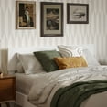 thumbnail image 1 of AFI Orlando Full Modern Solid Wood Panel Headboard with Attachable Charger, White, 1 of 6