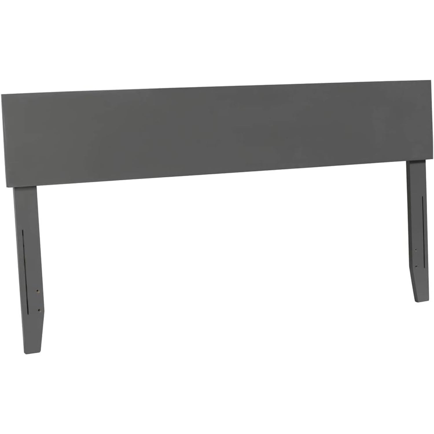 Orlando King Modern Solid Wood Panel Headboard with Attachable Charger