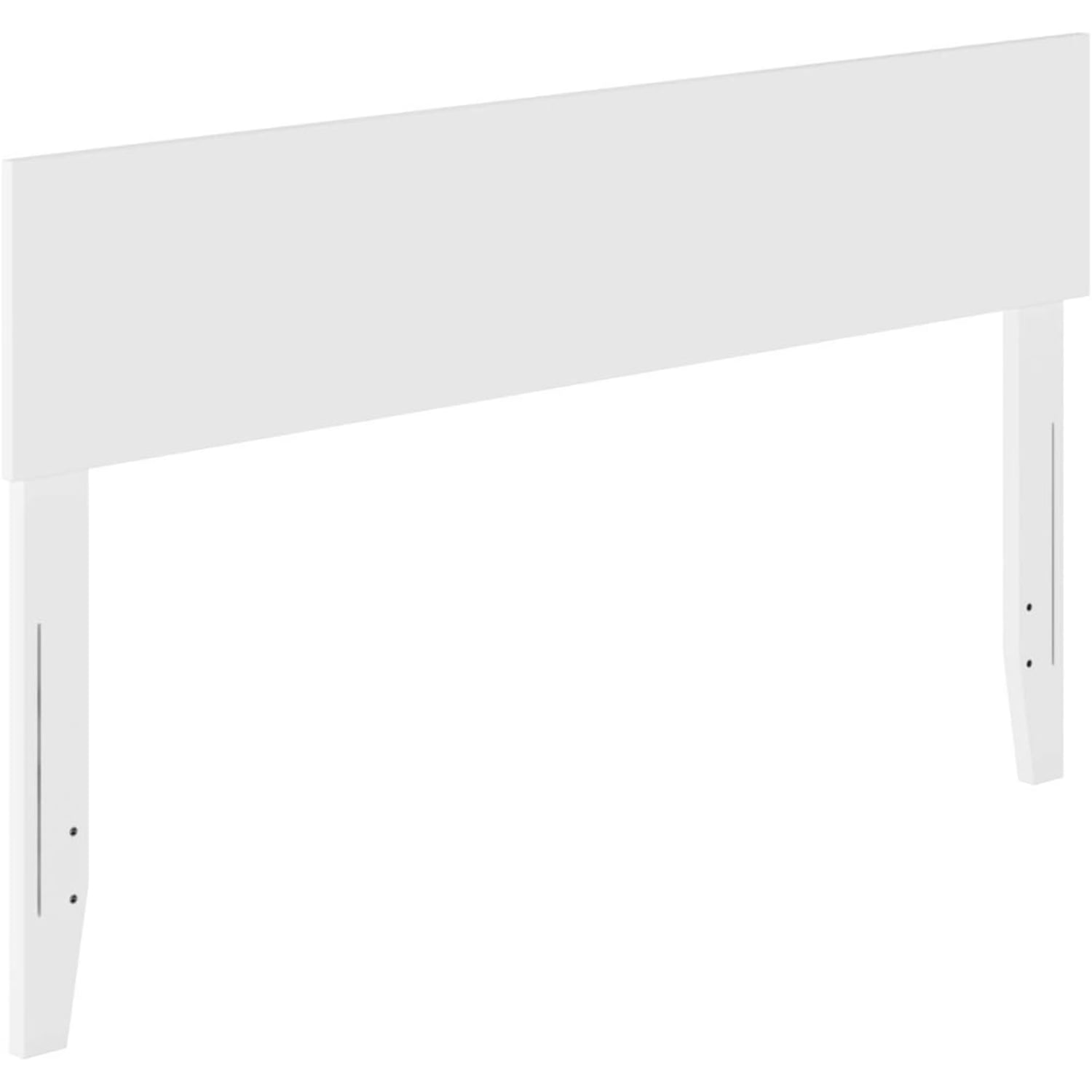 Orlando King Modern Solid Wood Panel Headboard with Attachable Charger