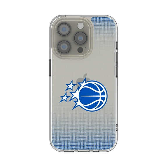 Orlando Magic Linen Logo iPhone Clear Case