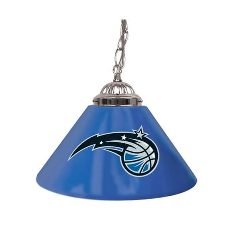 Orlando Magic NBA Single Shade Bar Lamp - Blue, Black, Silver