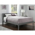 thumbnail image 1 of AFI Orlando Full Solid Wood Platform Bed, Grey, 1 of 5