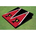 thumbnail image 1 of Orlando Predators "P" Red And Black Matching Triangle Cornhole Boards, 1 of 1