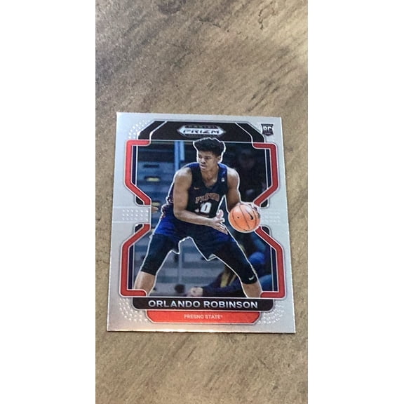 Orlando Robinson 2022 Panini Prizm Draft Picks 66 trading card