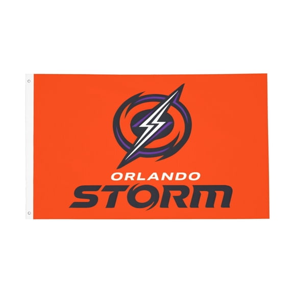 Orlando Storm Flag 3x5 Ft Double Sided Printed Flags Indoor Outdoor Decorative Banner