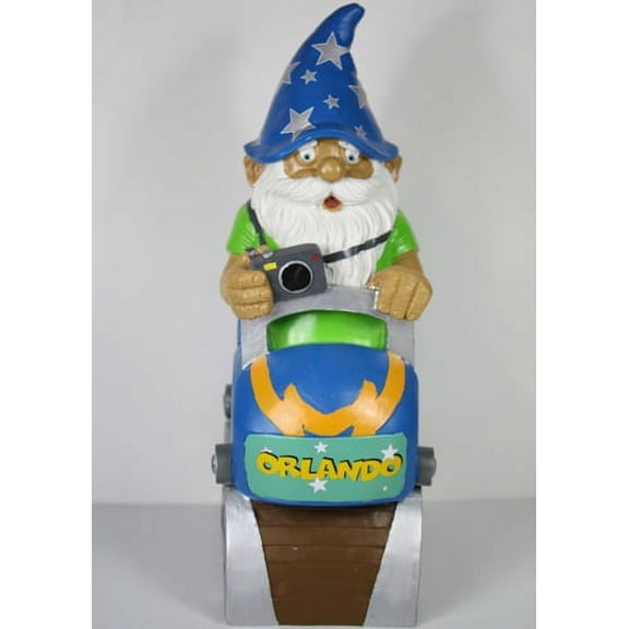 Orlando Thematic City 11.5" Garden Gnome