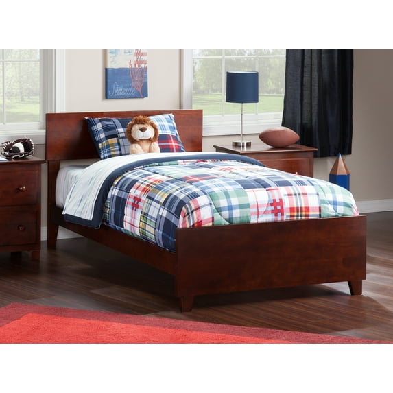 Orlando Traditional Bed with Matching Foot Board in Multiple Colors and Sizes