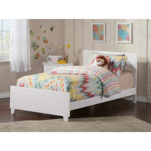 Orlando Traditional Bed with Matching Foot Board in Multiple Colors and Sizes