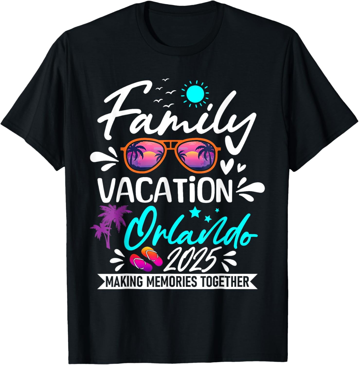Orlando Trip 2025 Family Vacation Beach Summer Holiday Match TShirt
