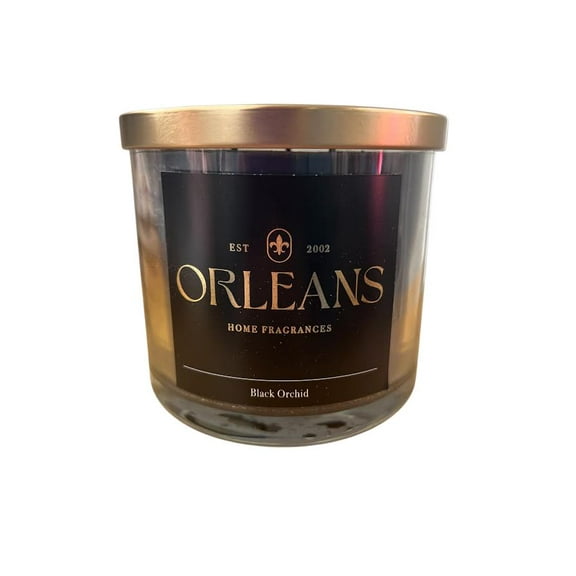 Orleans Home Fragrances, 19oz Candle - Black Orchid.