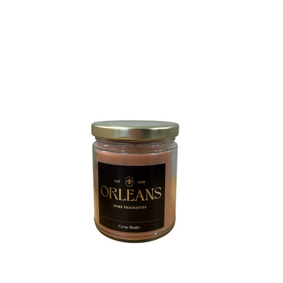 Orleans Home Fragrances, 9 oz Candle - Crme Brulee