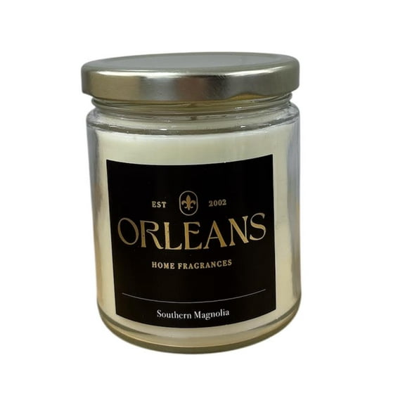 Orleans Home Fragrances, 9 oz Candle - Southern Magnolia.