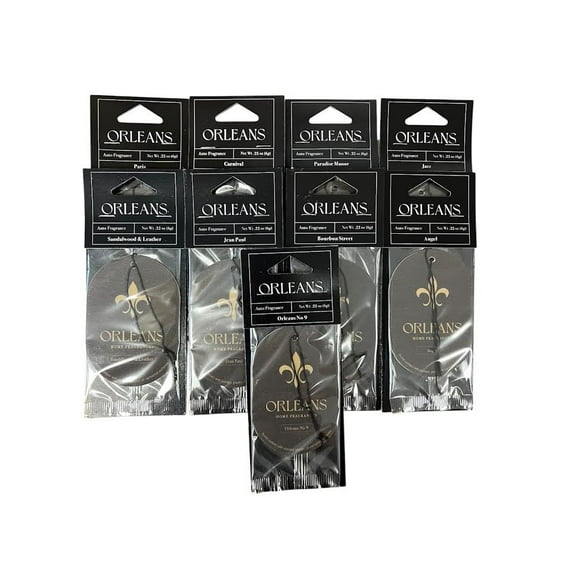 Orleans Home Fragrances, Auto Sample Pack.