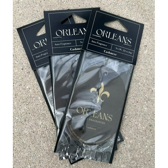Orleans Home Fragrances, Cashmere Auto - 3 pack.