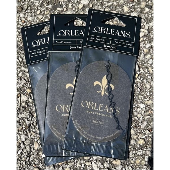 Orleans Home Fragrances, Jean Paul Auto - 3 Pack.