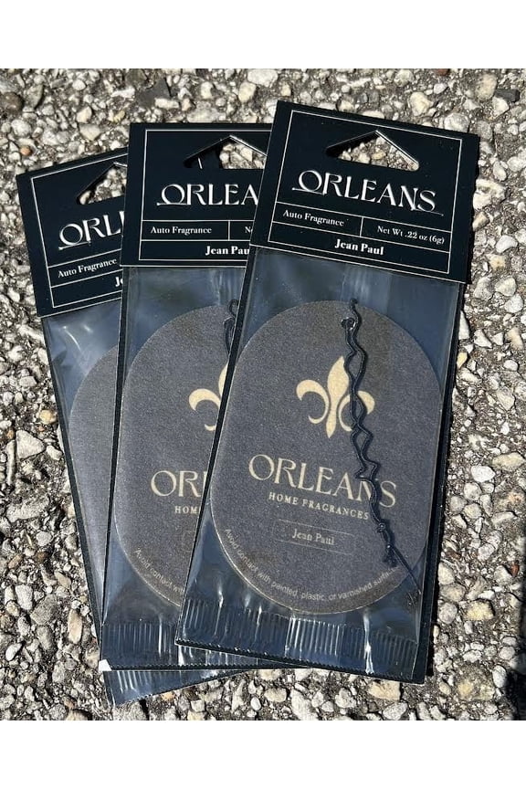 Orleans Home Fragrances, Jean Paul Auto - 3 Pack.