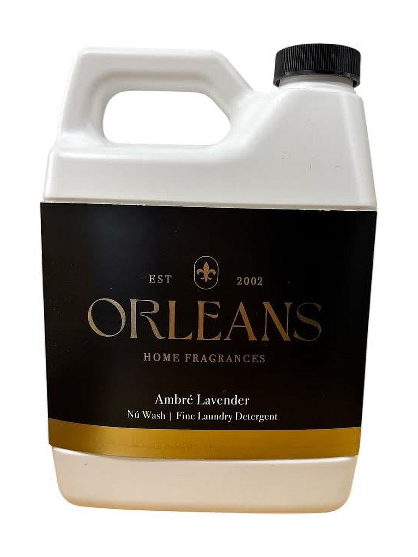 Orleans Nu Wash 32 oz "AMBRE LAVENDER" Fine Laundry Detergent