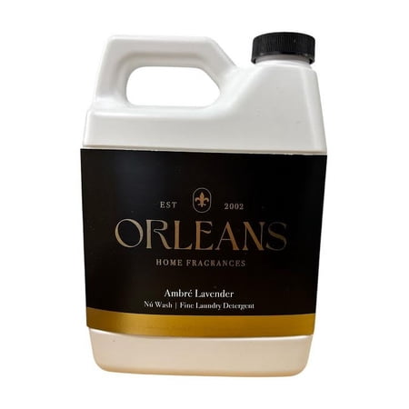 Orleans Nu Wash 32 oz "AMBRE LAVENDER" Fine Laundry Detergent