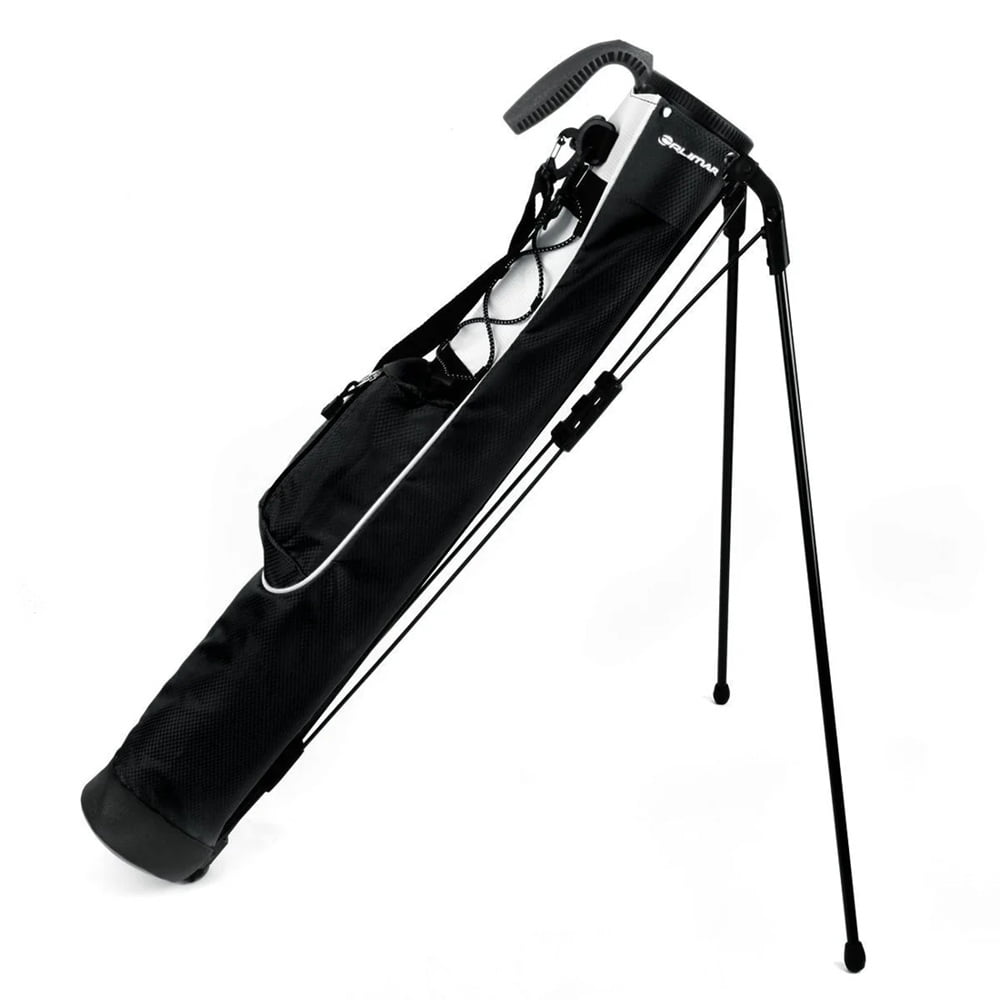 Orlimar 2-way Top Ultra Lightweight Golf Pitch 'n' Putt Sunday/Stand/Par 3 Bag, Black