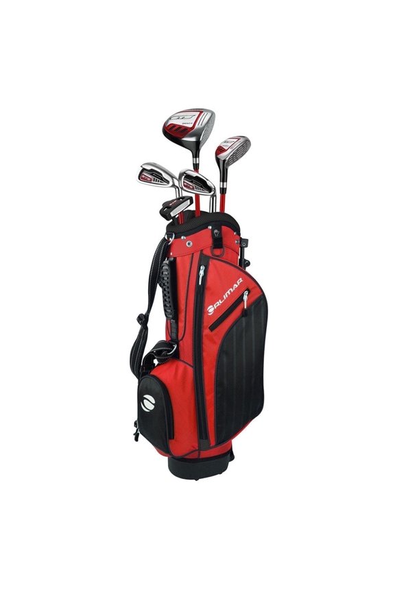 A.T.S. Junior Boys' 8-Piece Golf Set, Ages 9-12, Right-Handed with Headcovers and Stand Bag