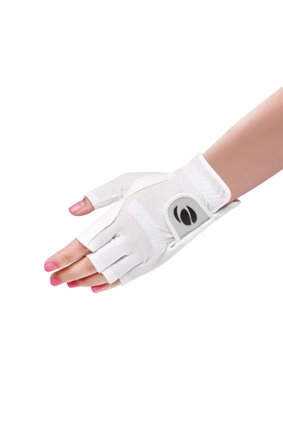 Allante Half-Finger Golf Glove - Ladies RH Medium