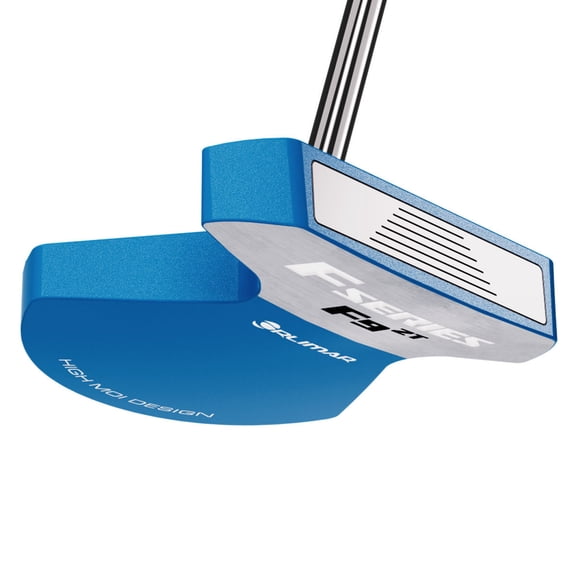 Orlimar Golf Clubs F9 Zero Torque Mallet Style Blue/White Putter, Right-Hand 34" - Right-Handed