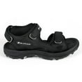 thumbnail image 1 of Orlimar Men's Hook and Loop Closure Spikeless Golf Sandal, 12 Medium Black -, 1 of 4