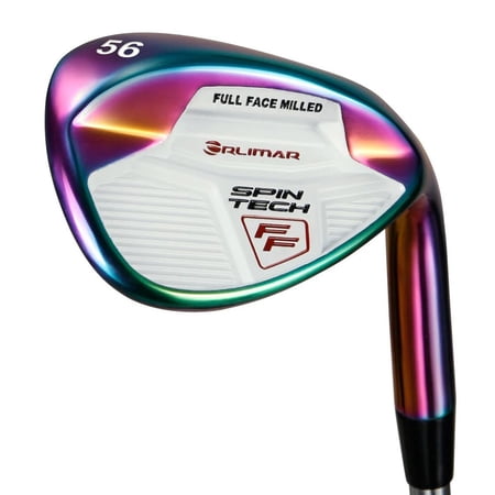 Orlimar Golf Men's Spin Tech FF Rainbow Wedge, 56*/10*(SW) Steel Wedge Flex - Right-Handed