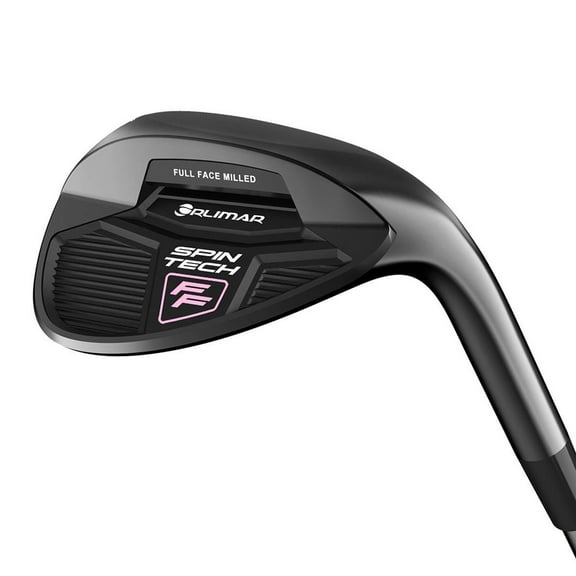 Orlimar Golf Spin Tech Full Face 64 Degree Black/Pink High Loft Wedge, Women’s Right Handed