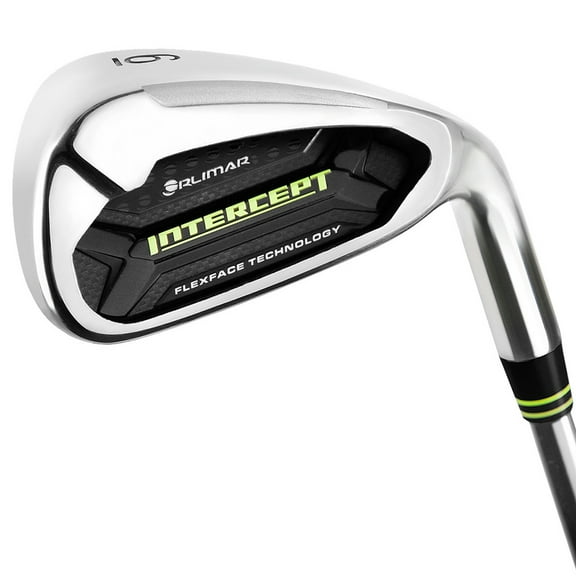 Orlimar Golf Clubs Men's Intercept Iron Set (5-GW), Steel Stiff Flex Shafts - Right-Handed